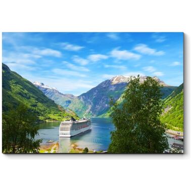 Картина Picsis Круиз по Норвегии 660x430x40 мм 3141-10364341