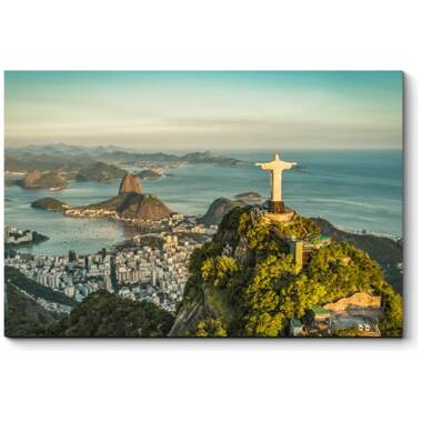 Картина Picsis Панорама Рио-де-Жанейро 660x430x40 мм 4653-10917656