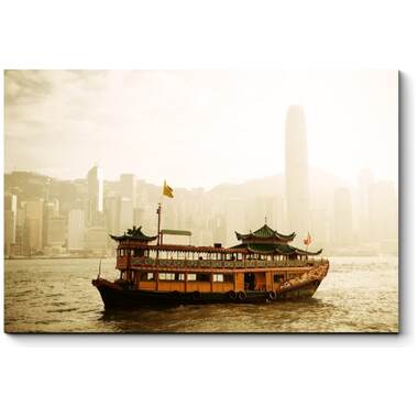 Картина Picsis На пути в Гонконг 660x430x40 мм 4357-10195151