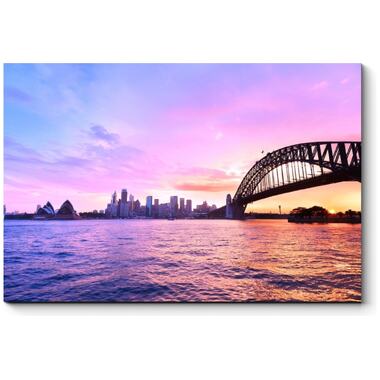 Картина Picsis Неповторимая панорама Сиднея 660x430x40 мм 489-9774823