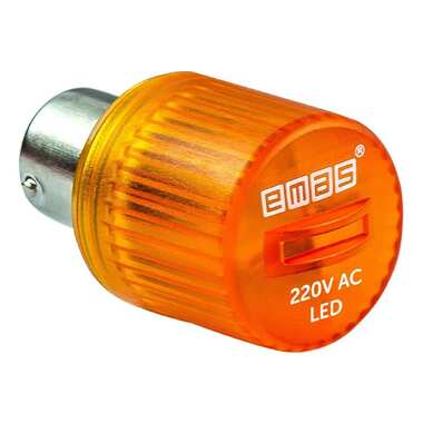 Светодиод Emas LED 220VAC желтый IKML220S