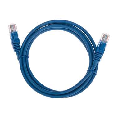 Патч-корд REXANT u/utp, cat 5e, rj45-rj45, 26awg, lszh, синий, 1,5м 02-0104-105