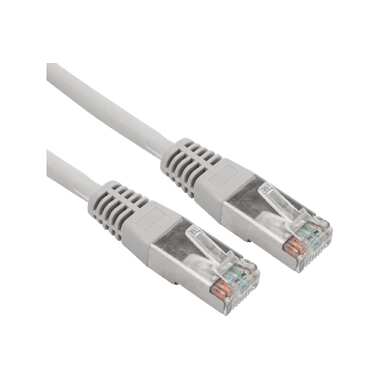 Патч-корд REXANT f/utp, cat 5e, rj45-rj45, 26awg, lszh, серый, 0,3м 02-0110-03