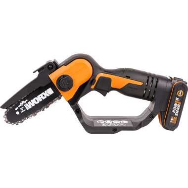 Аккумуляторная пила WORX 20В, 2Ач х1, ЗУ 2А WG324E