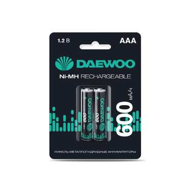 Аккумулятор DAEWOO AAA ( 600mAh) Ni-MH BL-2 5043114