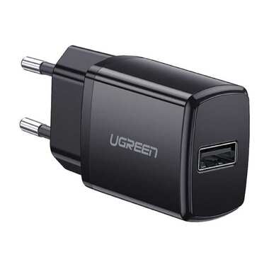 Сетевое зарядное устройство Ugreen USB A 10W, цвет черный 50459