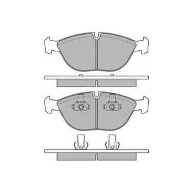 Колодки тормозные дисковые для автомобилей AUDI: A8 98-02, TT 03-06, BMW: 7 94-01, Z8 00-03, CHRYSLER: CROSSFIRE 04-06, MB: E CLASS 97-08, VW: PASSAT 01-05 PATRON PBP1001