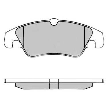 Колодки тормозные дисковые для автомобилей AUDI: A4 07->, A5 07->, Q5 08-> PATRON PBP1139