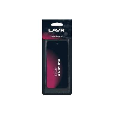 Ароматизатор LAVR картонный Bubble gum Ln1772