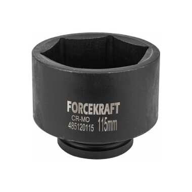 Головка ударная глубокая 1", 115 мм, 6-гранная Forcekraft FK-485120115(57128)