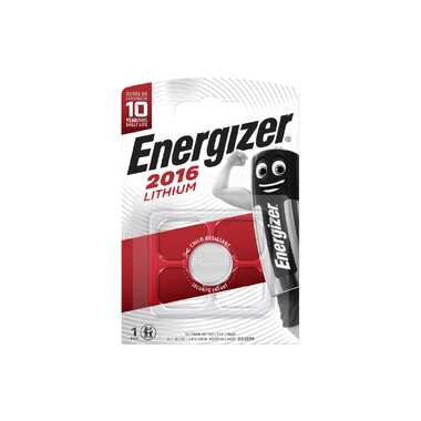 Батарейка Energizer Lithium CR2016 1 шт/бл E301021801