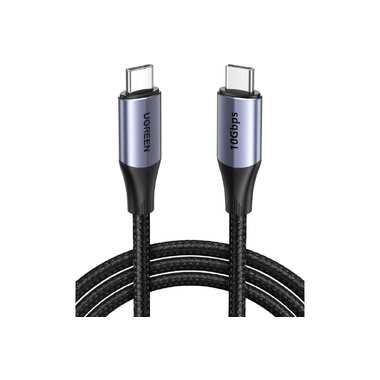 Кабель для зарядки и передачи данных Ugreen USB C 3.1 Gen 2 5A, 1 м 80150