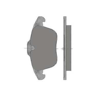 Тормозные колодки 4 шт SCT SP471 SCT GERMANY