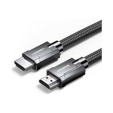 Кабель HDMI - HDMI Ugreen 2.1 / 8K 60Гц / 4К 120Гц / 30 AWG / цинковый сплав и нейлоновая оплетка, 1,5 м 70320