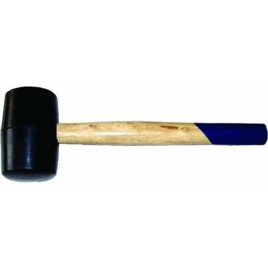 Резиновая киянка 888 с деревянной ручкой, 680 гр 6921900