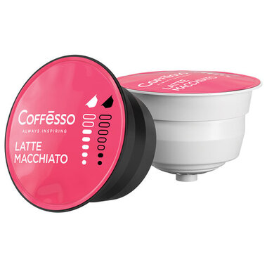 Кофе в капсулах COFFESSO "Latte Macchiato" для кофемашин Dolce Gusto, 8 порций, ш/к 08033, 102151