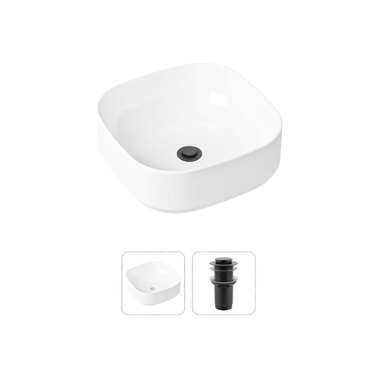 Накладная раковина для ванной Lavinia Boho Bathroom Sink Slim в комплекте 2 в 1 21520830