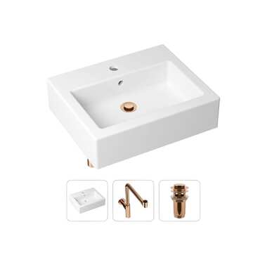 Накладная раковина для ванной Lavinia Boho Bathroom Sink в комплекте 3 в 1 21520700