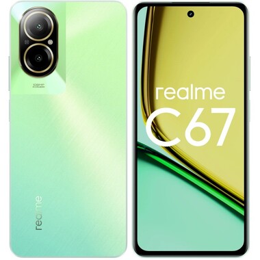 Смартфон Realme C67 RMX3890 8/256Gb зеленый (631011000909)