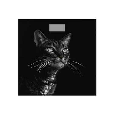 Весы напольные Черный кот Добрыня DO-3006C