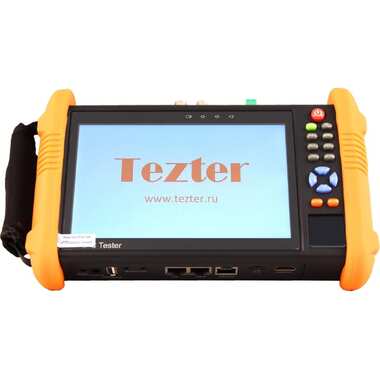 Универсальный монитор-тестер Tezter TIP-H-7 AHD/CVI/TVI/CVBS и IP-видеосистем mt0179