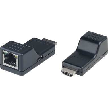 Комплект передатчик+приёмник (HE01SET+HE01SER) для передачи HDMI SC&T HE01ERK по витой паре до 40 м с разрешением до 1080 p. sct1086