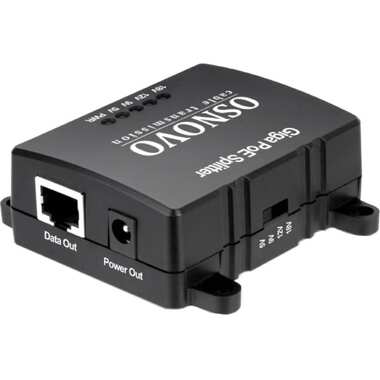 PoE-сплиттер стандарта OSNOVO PoE Splitter/G2 IEEE 802.3af/at sct1361