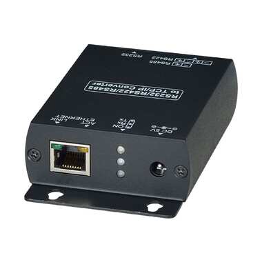 Преобразователь интерфейса SC&T RS007 RS485/RS422/RS232 в Ethernet обеспечивает подключение к сети устройств с указанными интерфейсами и передачу по Ethernet сигналов управления sct1277