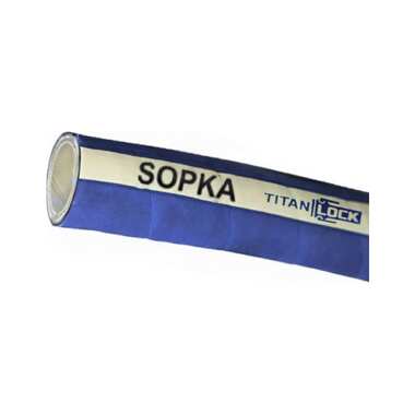 Пищевой рукав TITAN LOCK 2in, для пара и горячей воды «SOPKA», внутренний диаметр 51мм, 5м, 10bar, 5 метров TL050SP_5