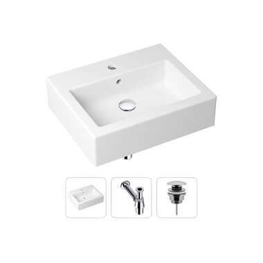 Накладная раковина для ванной Lavinia Boho Bathroom Sink в комплекте 3 в 1 21520653