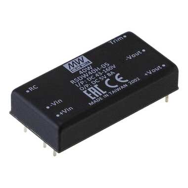 Преобразователь Mean Well RSDW40G-05 DC-DC Т03628406