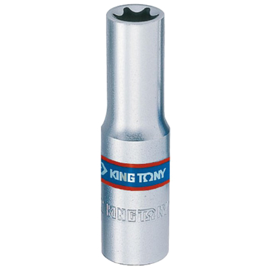 Головка торцевая TORX Е-стандарт (E8; 63 мм; 3/8") KING TONY 327508M