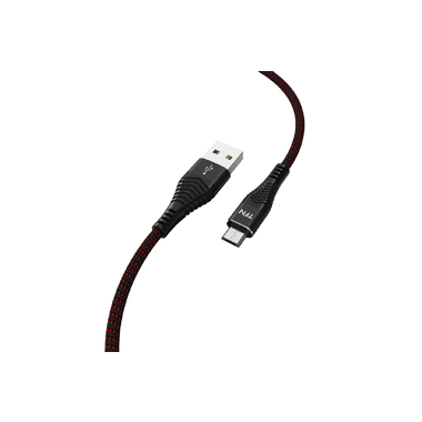 Дата-кабель TFN USB-microUSB нейлон 1м black TFN-CFZMICUSB1MBK