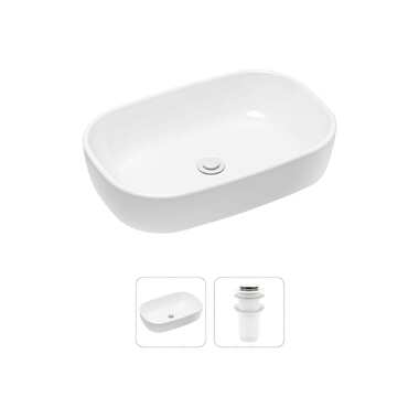 Накладная раковина для ванной Lavinia Boho Bathroom Sink в комплекте 2 в 1 21520796