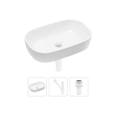 Накладная раковина для ванной Lavinia Boho Bathroom Sink в комплекте 3 в 1 21520043