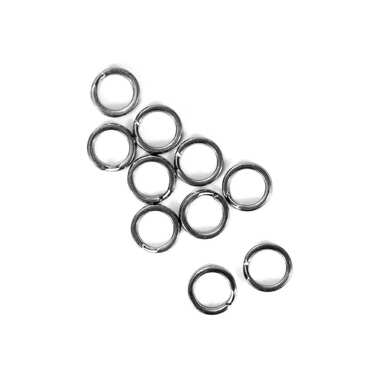 Заводное кольцо Namazu ring-a, цвет cr, р. 2, d 10.3 mm, test-35 кг, 10 шт N-FT-RA2