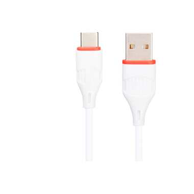 Usb кабель Borofone bx17 enjoy type-c, 1м, pvc, белый 0L-00043164