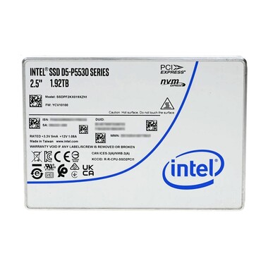 Накопитель Intel SSD D5-P5530 Series (1.92TB, 2.5in PCIe 4.0 x4, TLC) (SSDPF2KX019XZN1)