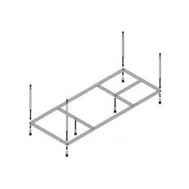 Металлический каркас для акриловой ванны Cezares EMP-160-70-MF-R
