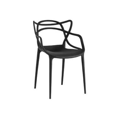 Обеденный стул для кухни Стул Груп masters пластик, черный Y824 black