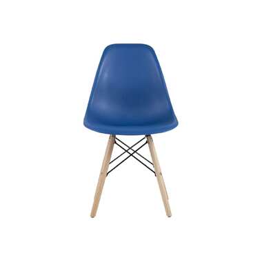 Обеденный стул для кухни Стул Груп dsw style v синий, разборный фрейм, 4 шт. Y801-V SEAT navy BOX