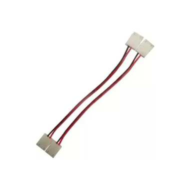 Набор коннекторов Gauss Basic для LED-ленты 3528/3014/2835 12V 8mm IP20 2 клипсы с проводом BT432