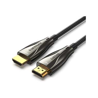 Оптический кабель VENTION HDMI v2.0 19M/19M - 40м. Черный ALABV