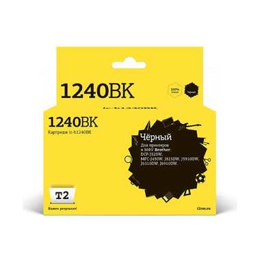 Картридж T2 для Brother DCP-J525W, MFC-J430W, J825DW, J5910DW, J6510DW, J6910DW, черный IC-B1240BK