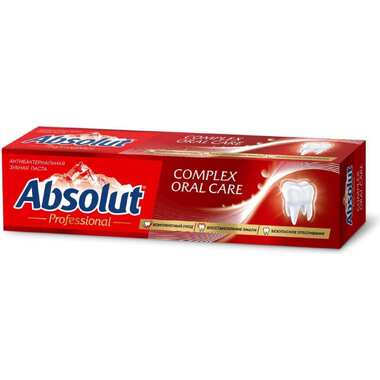 Зубная паста Absolut Professional complex oral care 110 г 8112