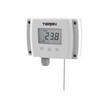 Цифровой датчик температуры наружного воздуха 4-20мА и 0-10В постоянного тока, RS485/Modbus RTU -40-60C жк-дисплей и клавиши Teren TTD3NB302