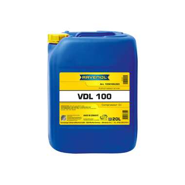 Компрессорное масло Kompressorenoel VDL 100 20 л RAVENOL 1330100-020-01-999