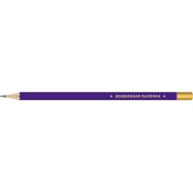 Графитный карандаш Воскресенская карандашная фабрика ВКФ 4 шт HB заточенный волшебная палочка 518490