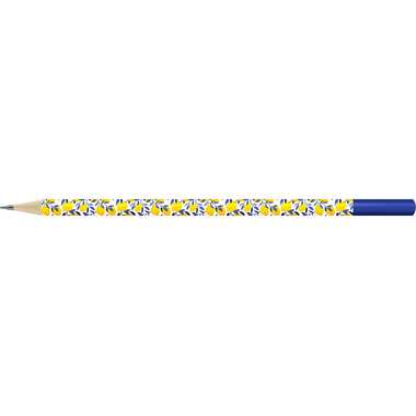 Графитный карандаш Воскресенская карандашная фабрика ВКФ 12 шт HB круглый заточенный Лимончики 716694