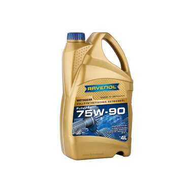 Трансмиссионное масло RAVENOL Motogear SAE 75W-90, GL-4, 4 л 1250050-004-01-999